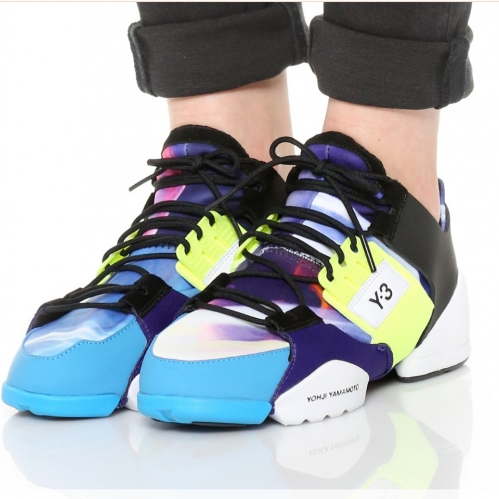 Y3 kanja sneaker sz medium fit us 8 to 8.5